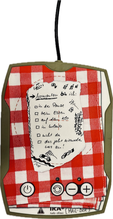 IKA lab disc [MAIL-BOX] Magnetrührer